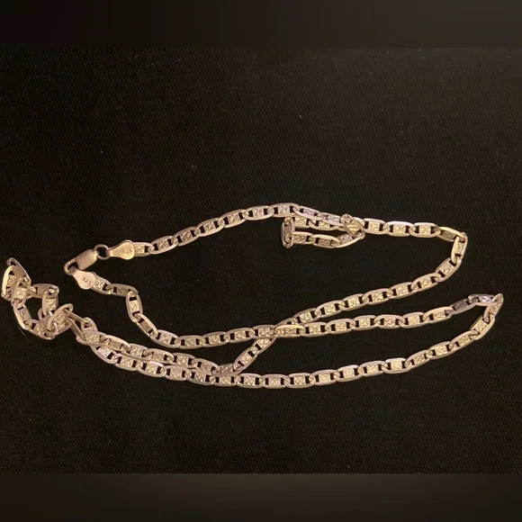 925 silver necklace, 27 inches length - Picture 1 of 2